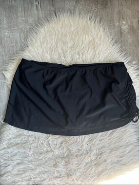 Christina Black Swim Skirt